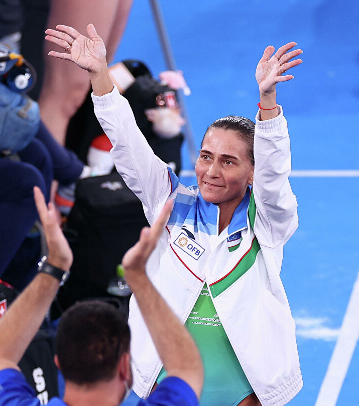 46-летняя гимнастка на восьмых Играх