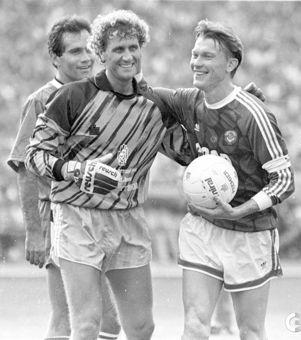 Прощальный матч Олега Блохина