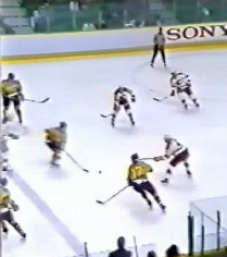 Первый визит клубов НХЛ в СССР