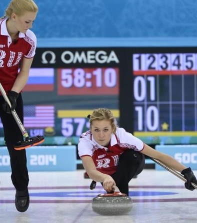 Россиянки двукратные в кёрлинге