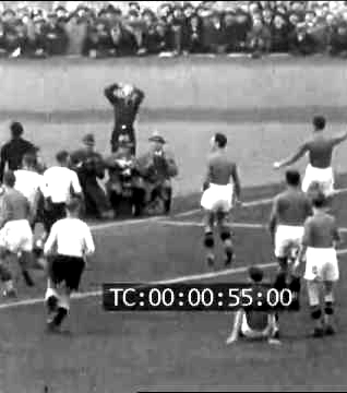 Попытка телетрансляции футбола