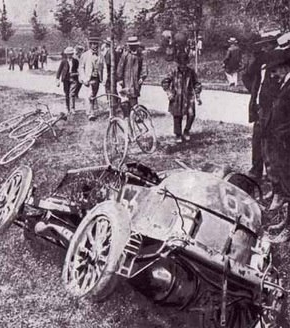 Запрещена гонка Париж - Мадрид