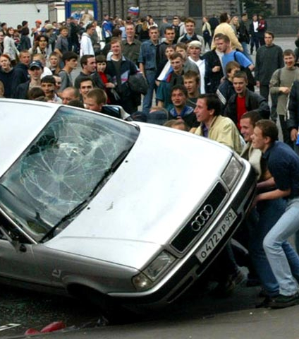 Футбольный погром в Москве