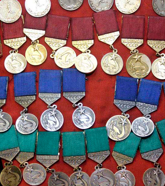 Чемпионские медали в СССР