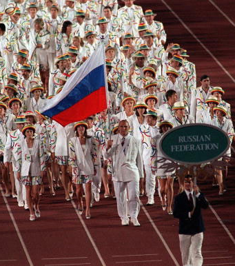 Атланта зажигает олимпийский огонь