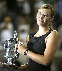 Триумф Шараповой на US Open