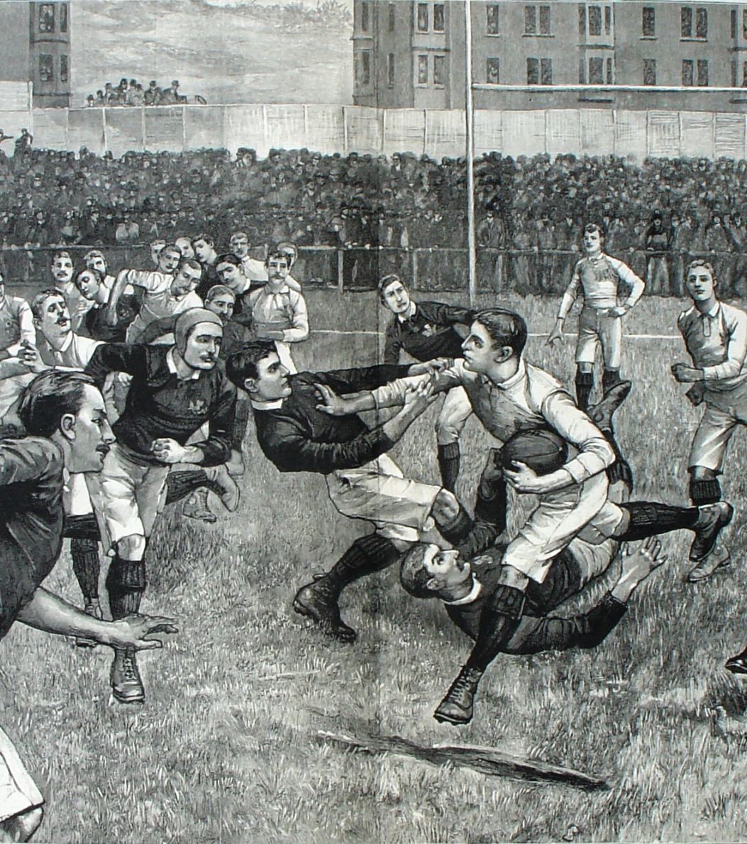 Первый регбийный матч