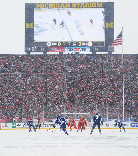 «Зимняя классика» в Мичигане