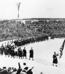 Открылись зимние Игры-1936