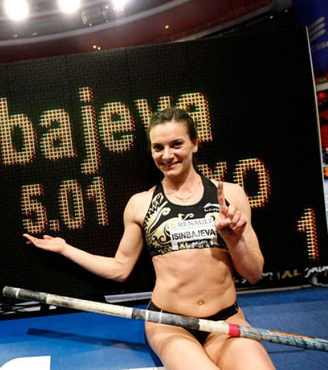 Последний рекорд Исинбаевой