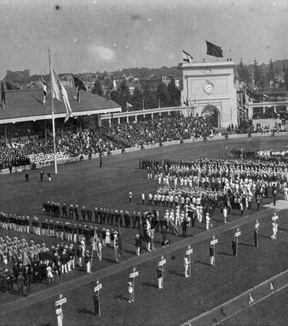 Антверпен открыл Олимпиаду