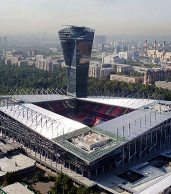 Стадион ЦСКА - зеленый свет