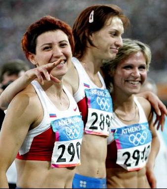 Российский хет-трик в Афинах