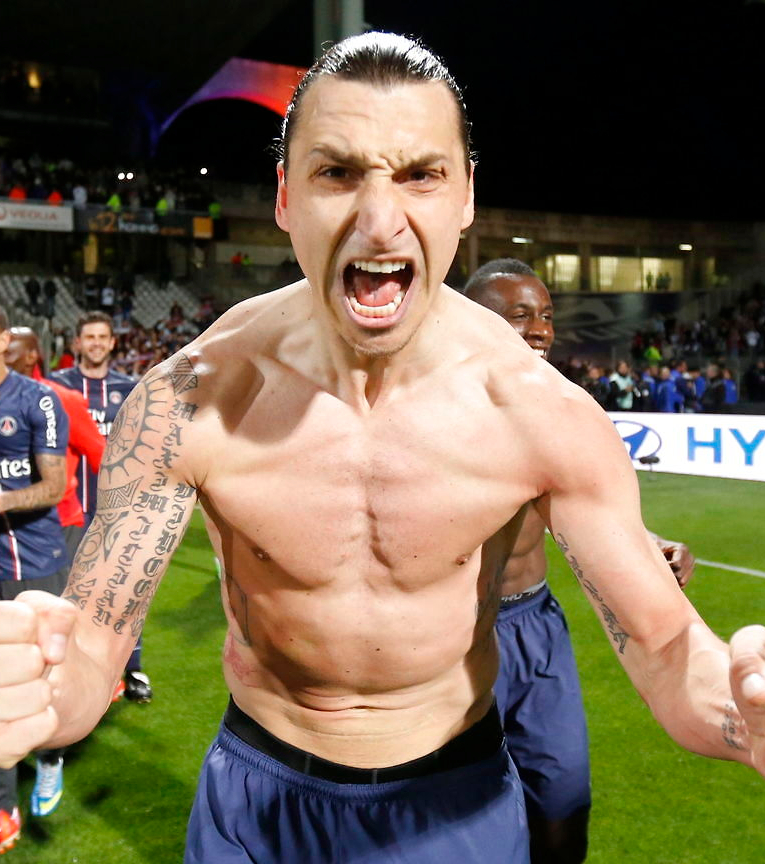 Ибрагимович - лучший бомбардир ПСЖ