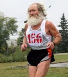 Марафон в 98 лет