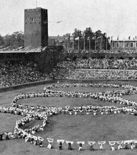 Олимпийский огонь в Мельбурне